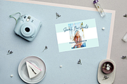 Travel Influencer Business Card Kit, a Business Card Template by Golden Horizons Studio (Thumbnail 8 of 12)