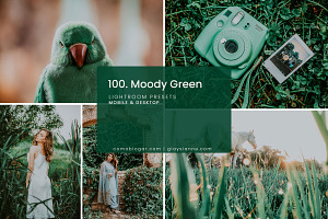 100. Moody Green Preset