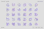 Tutti Frutti / food icons, an Outline Icon by Elisabetta Calabritto (Thumbnail 2 of 6)