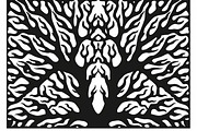 Tree Pattern Laser Cut Vector Set, an Illustration by BIPLOB EXPERT (Thumbnail 5 of 9)