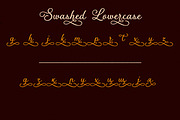 Flores del Sol calligraphic font, a Script Font by Roland Huse Design (Thumbnail 5 of 7)