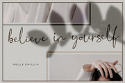 Hello Emillia Script, a Script Font by Rochart (Thumbnail 9 of 12)