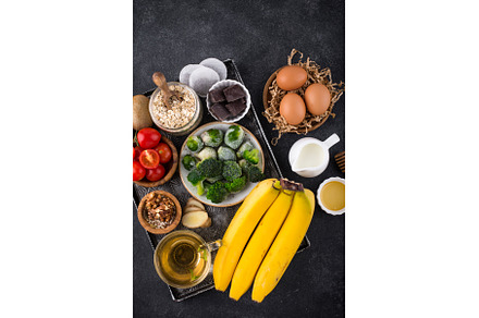 Assortment of products containing, a Food & Drink Photo by Yulia Furman
