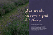 Lavender Lullaby Handwritten Font, a Handwritten Font by Perplexitics (Thumbnail 2 of 10)