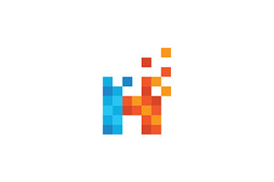 H Tech Logo, a Branding & Logo Template by Graphic_Maker_Bogura