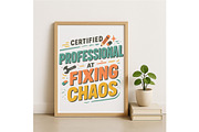 Professional at Fixing Chaos Art, a Background Graphic by LaseredNinja (Thumbnail 2 of 7)