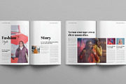Modern Magazine Template, a Magazine Template by E-Type (Thumbnail 6 of 7)