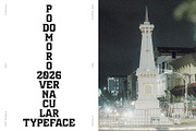 PRAK Podomoro Hand-Cut Display Font, a Serif Font by Healltica.std (Thumbnail 8 of 21)