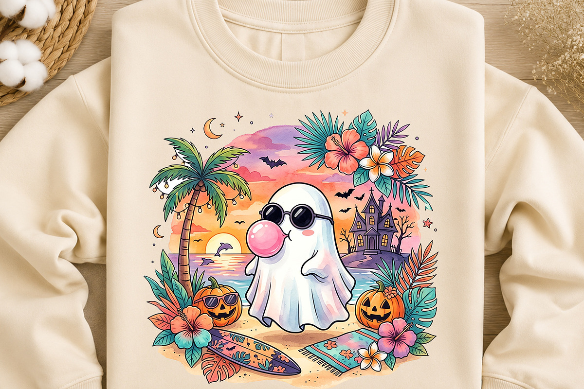 Halloween Spooky Quotes PNG Bundle, a Seasonal Illustration by crative8112 (Photo 4 of 11)