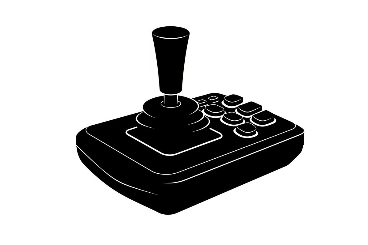 50 Retro Gaming Joystick Vector Bund, an Illustration by Creativeshirt (Photo 38 of 51)