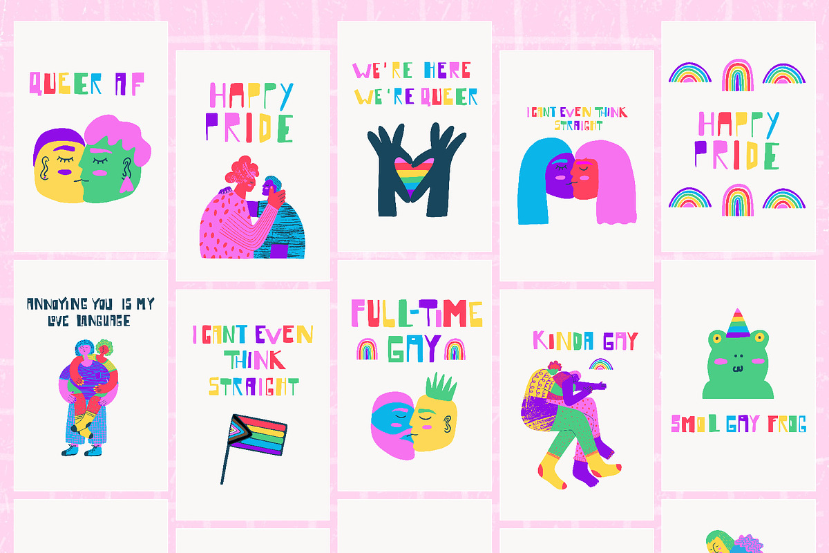 Happy pride | Vivid vibes, a Person Illustration by lexminci (Photo 3 of 8)