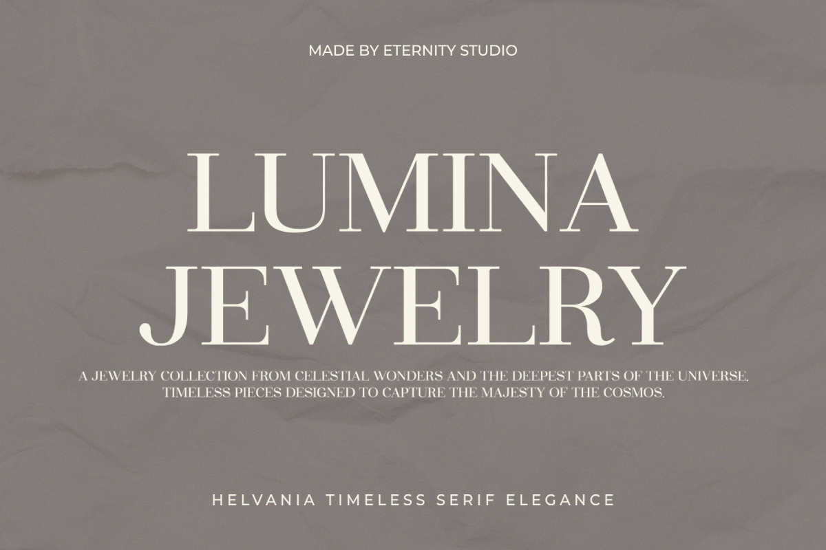 ET Helvania -Timeless Serif Elegance, a Serif Font by Eternity Studio (Photo 3 of 10)