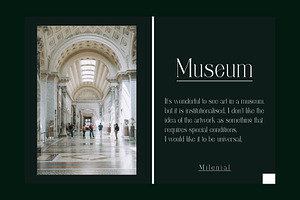 Milenial Serif Typeface