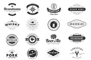 Vintage Label Badge Logo Constructor, a Branding & Logo Template by Sentavio (Thumbnail 2 of 8)
