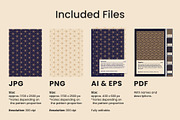 25 Wagara Japanese Patterns, a Pattern Graphic by Design Yokocho | デザイン横丁 (Thumbnail 4 of 10)