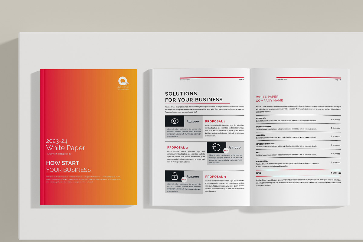 White Paper Template Word, a Brochure Template by obidullah_01 (Photo 8 of 8)