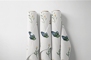 Seamless Watercolor Butterflies and, a Pattern Graphic by Pati Charm Studio (Thumbnail 8 of 8)