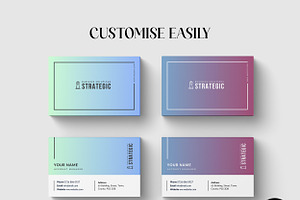 Canva Modern Business Card Template