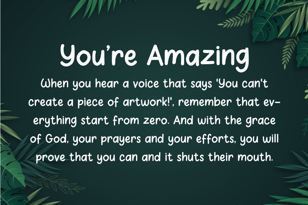 Sayyeda - Comic and Decorative Font, a Handwritten Font by Mightyfire (Photo 2 of 7)