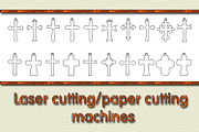 SVG Christian Crosses Cutting Templa, a Design Template by Kseniya-Omega (Thumbnail 3 of 3)