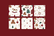 Merry Christmas Clipart, a Decorative Illustration by Barkova Nadya (Thumbnail 5 of 6)