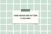 Grid Repeat Raster Pattern, a Pattern Graphic by K McCormack Designs (Thumbnail 1 of 4)