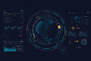 HUD BUNDLE - interface elements, a Technology Illustration by TITO (Thumbnail 13 of 13)