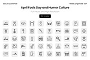 April Fools Day and Humor Culture, a Solid Icon by Wencory (Thumbnail 2 of 2)