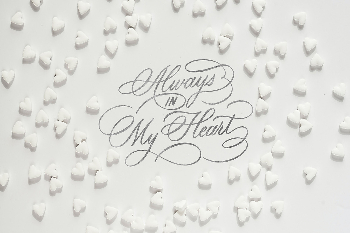 Valentine's Day Lettering, an Object Graphic by Type and Graphics Studio (Photo 8 of 12)