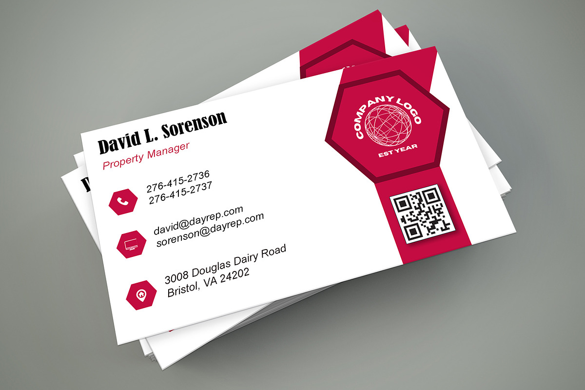 Modern Creative Business Card PSD preview 6