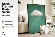 Black Framed Poster 2x3 PSD Mockup, a Household Mockup by Julian Adams (Thumbnail 1 of 3)