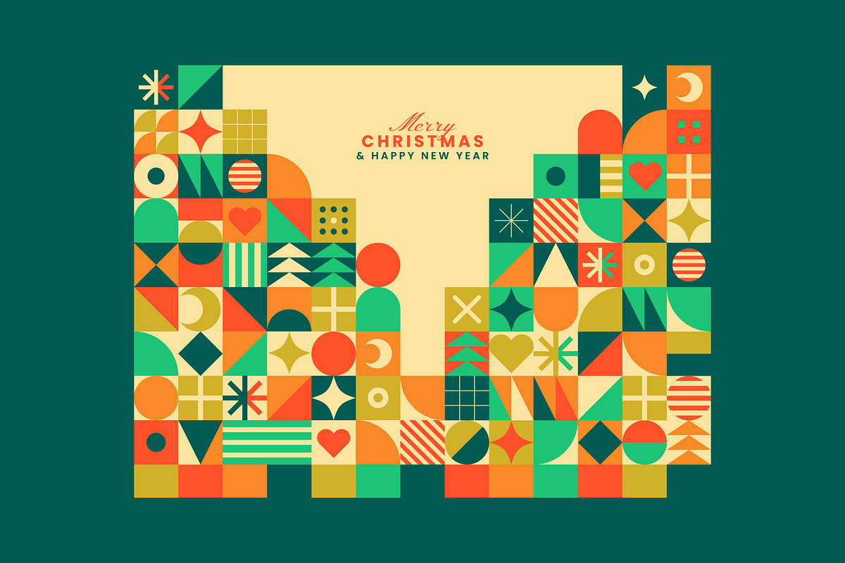 Geometric Pattern Compositions, a Decorative Illustration by Léo Alexandre (Photo 14 of 25)