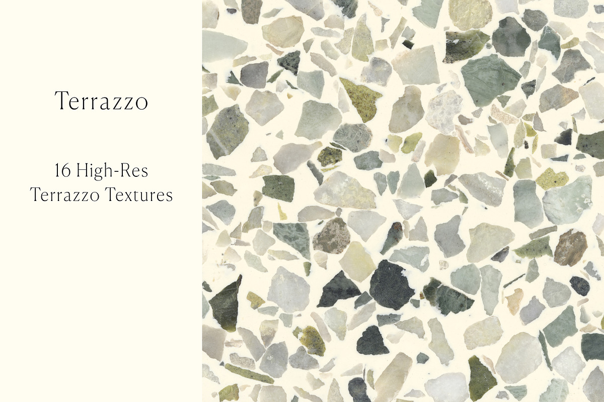 Terrazzo Modern High-Res Textures, a Texture Graphic by Copal (Photo 1 of 6)