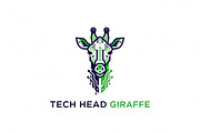 Tech Head Giraffe, a Branding & Logo Template by Logocreative (Thumbnail 1 of 2)