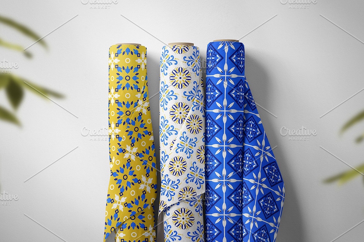 Azulejos & Morocco Patterns & Tiles, a Pattern Graphic by Iryna Danyliuk (Photo 5 of 7)