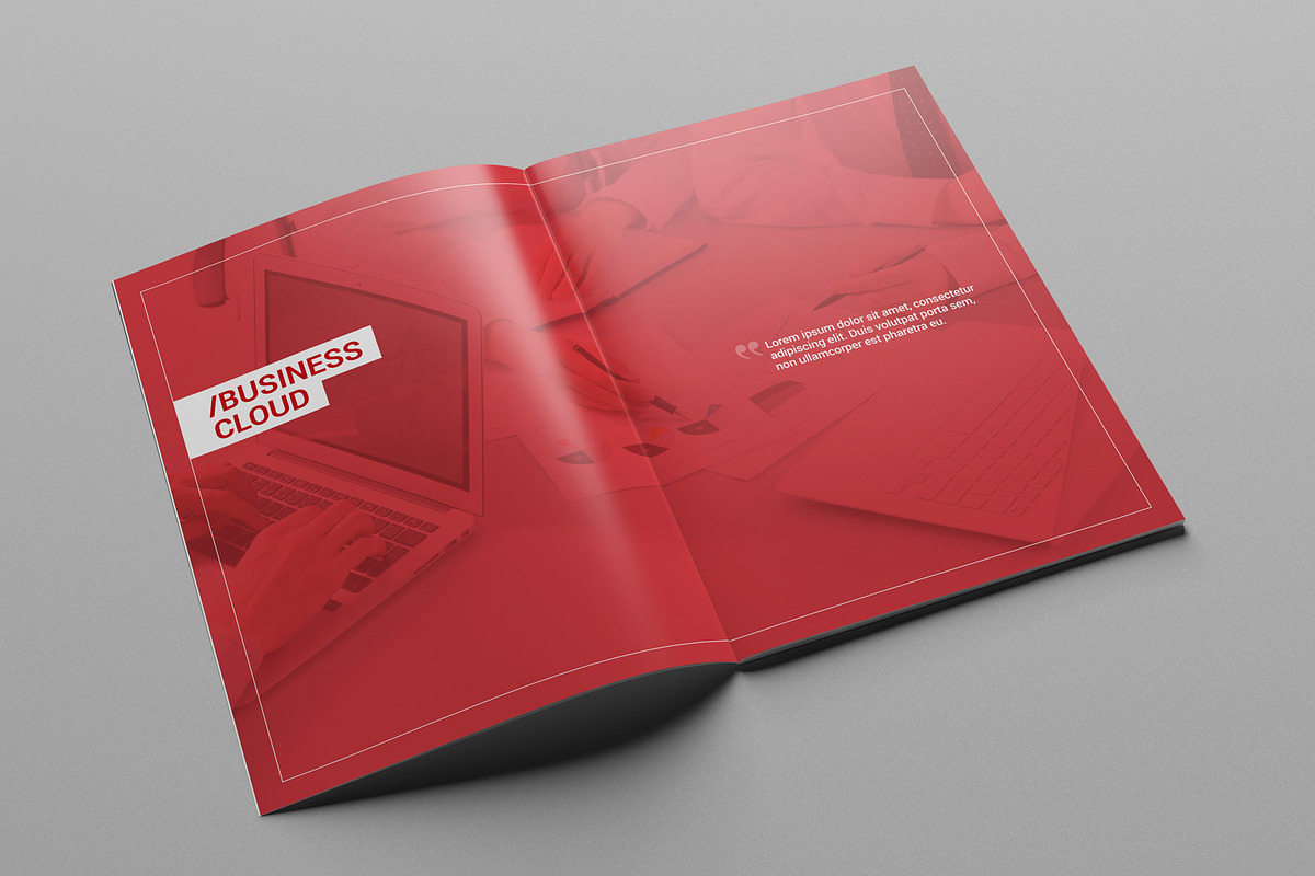 Multipurpose A4 Business Brochure, a Brochure Template by INTERARTIVITY (Photo 23 of 23)