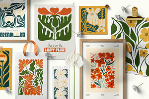 Modern Flora Wall Art Creator