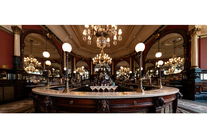 Grand Victorian Bar Interior With, an Arts & Entertainment Photo by piter.goskov