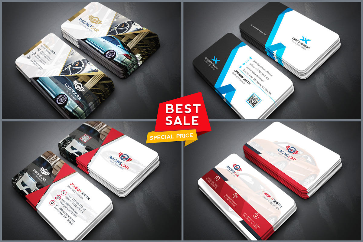 25 Business Cards Bundle, a Business Card Template by Genereux Art (Photo 7 of 9)
