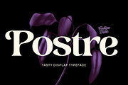 Postre -Stylish Serif, a Serif Font by Fenotype (Thumbnail 1 of 16)