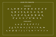 Golden Title - Elegant Vintage Serif, a Serif Font by Qweera Studio (Thumbnail 9 of 10)