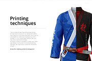 Brazilian Jiu Jitsu GI Mockup, a Bottom Mockup by creatsy5 (Thumbnail 3 of 7)