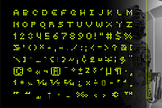 Nerobit - Pixel Typeface, a Sans Serif Font by Hakara Type (Thumbnail 7 of 9)