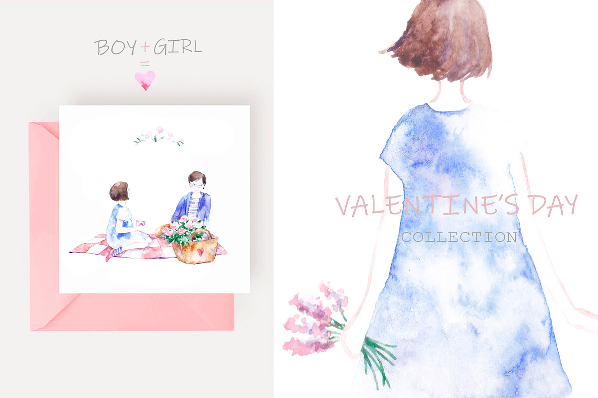 Love Collection, a Decorative Illustration by Knysh Ksenya (Photo 10 of 20)