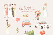 Watercolor Wedding Clipart, a Graphic by natalisart (Thumbnail 12 of 14)