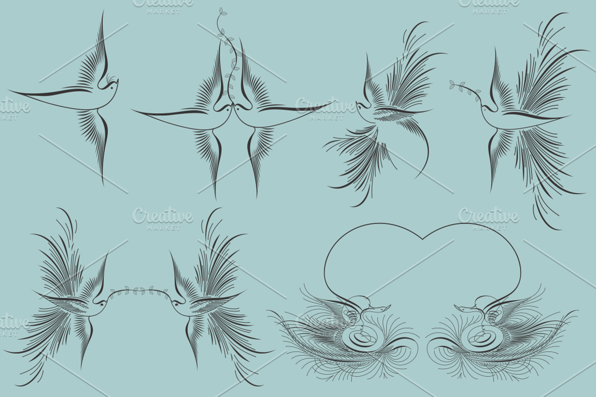 Zanner Birds Vector Collection preview 2