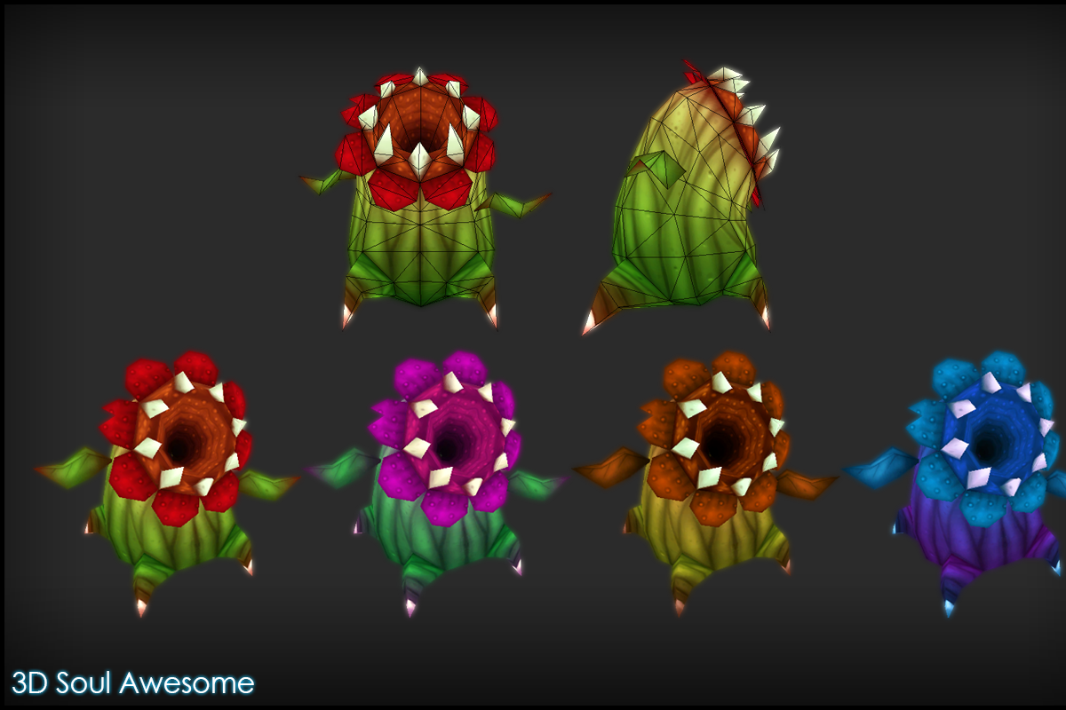 Fantasy Enemy Pack 01, a Characters & Person 3D Model by Meshtint