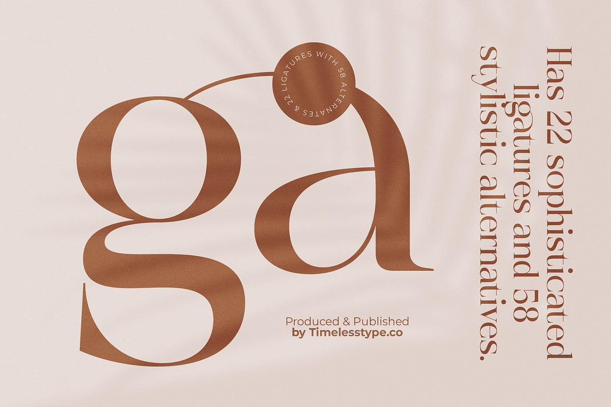 Rosse Merona Modern Serif Font, a Serif Font by timelesstype.co (Photo 14 of 20)