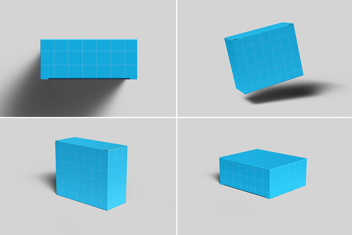 Box Packaging Mockup - 12 views, a Packaging Mockup by Illusiongraphic (Photo 25 of 26)