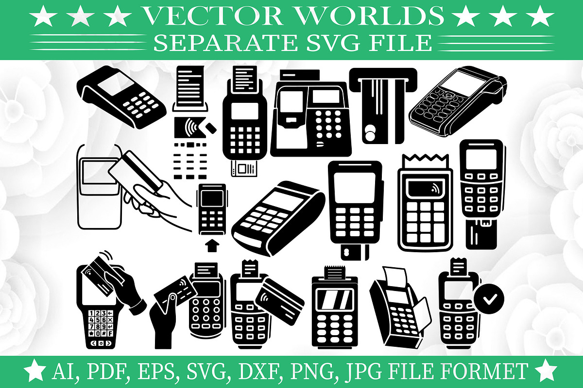 Payment Machine SVG, Machine SVG, an Object Graphic by VectorWorlds (Photo 3 of 3)